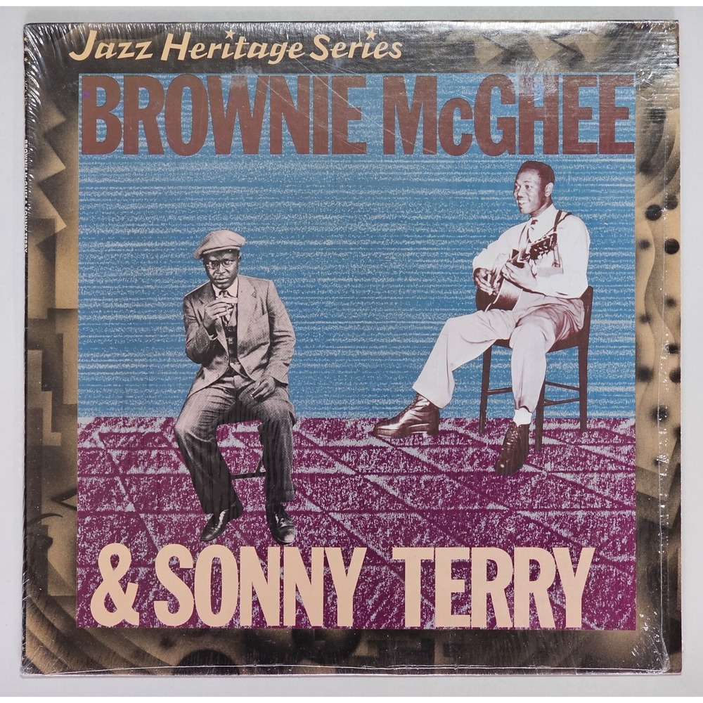 Brownie McGhee & Sonny Terry Vinyl LP, Jazz Heritage Series, MCA-1369‎